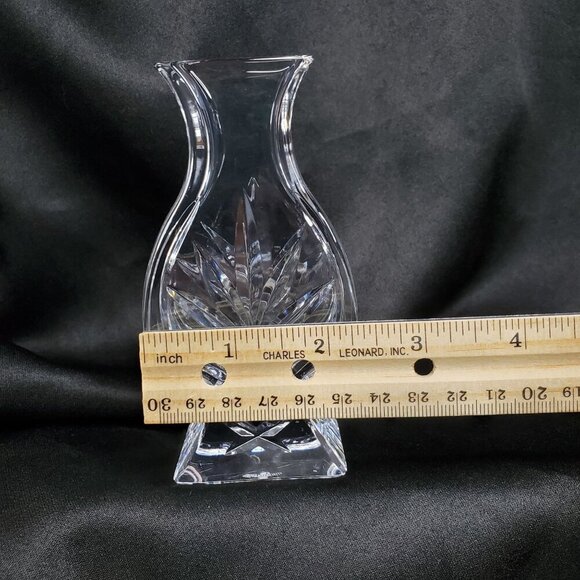 RETIRED Waterford Athens Posy Vase Lead Crystal Bud Vase 5 Inch - Picture 6 of 12